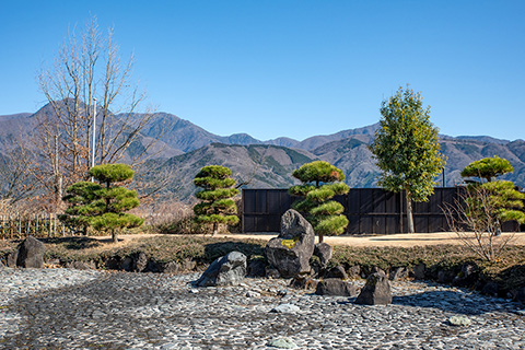 富士川クラフトパーク　日本庭園