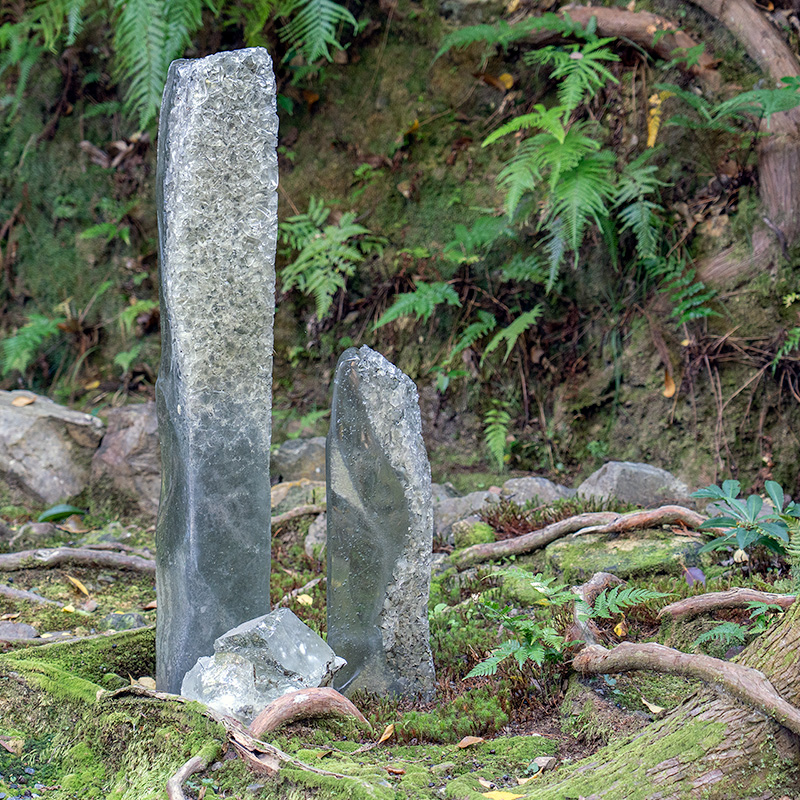 ガラス枯山水「つながる」