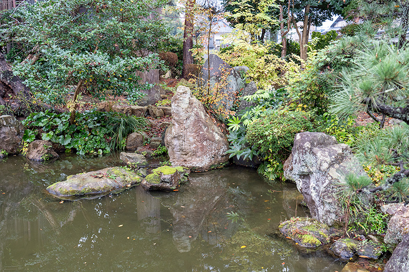 力強さを感じる岩島