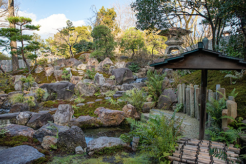 石切劔箭神社 東庭園