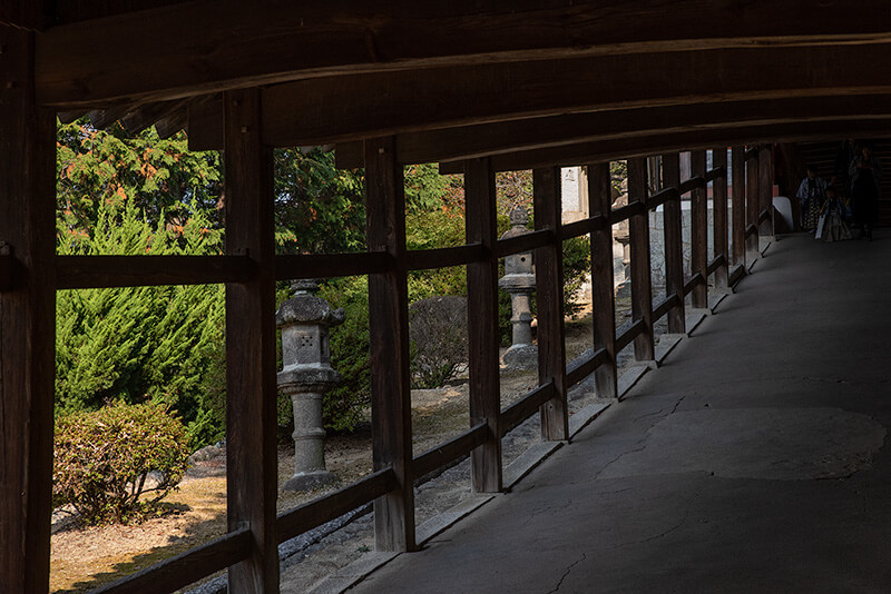 吉備津神社の回廊