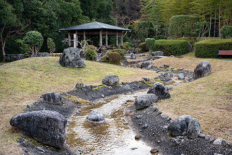 岸和田SA（下り）　日本庭園