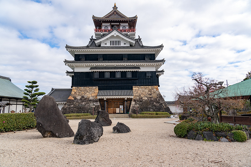 清洲城と石庭