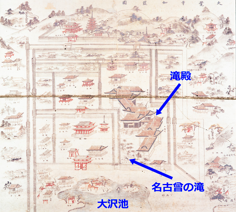大覚寺伽藍図