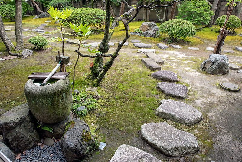 昭和初期の邸宅庭園
