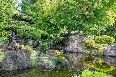 猿賀公園 日本庭園