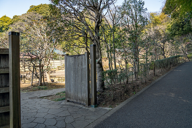 日本庭園　入口