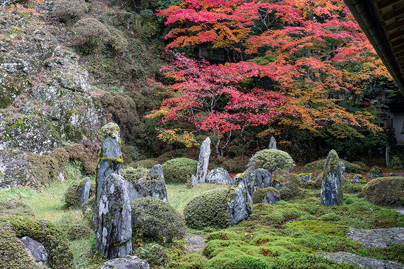 洲浜模様の枯山水