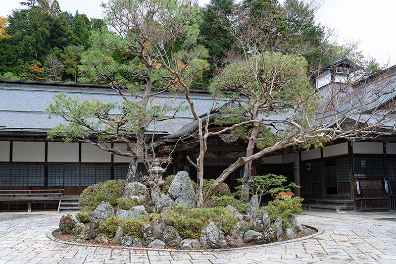書院前の枯山水