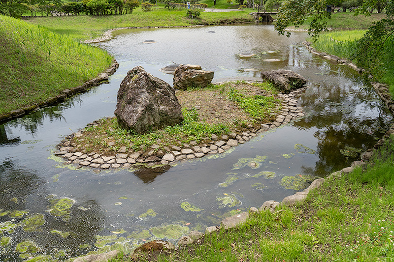 日本庭園　中島